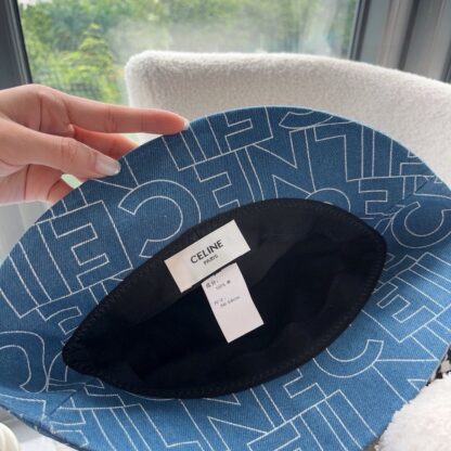 Celine new denim bucket hat - Image 5