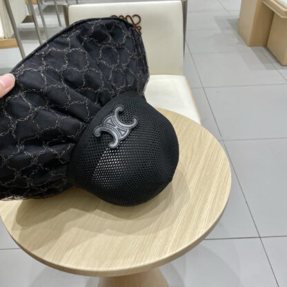 Celine colored plastic sunscreen breathable sun hat - Image 7