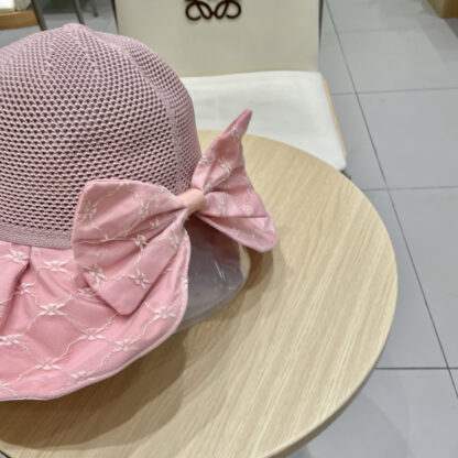 Celine color plastic sunscreen breathable sun hat - Image 7