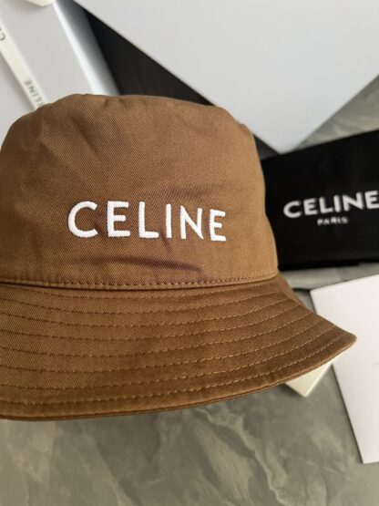 Celine embroidered lightweight bucket hat - Image 8