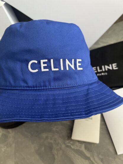 Celine embroidered lightweight bucket hat - Image 8