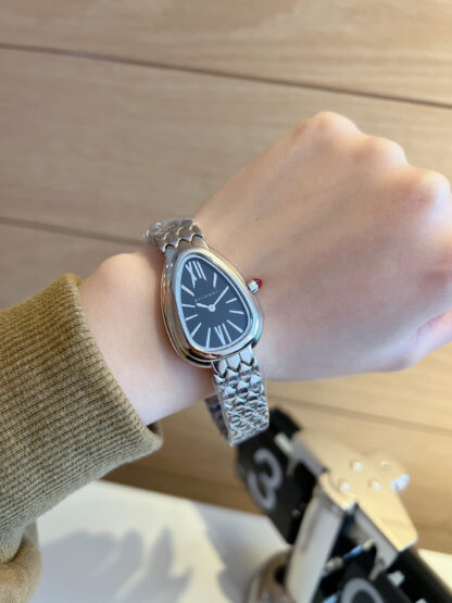 Bulgari Slim Gold Snake Shadow Sparkling Watch - Image 8