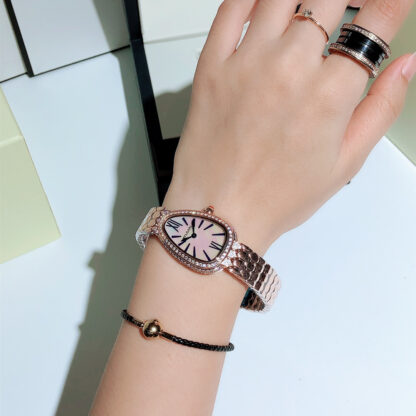 Bulgari Slim Shining Classic Snake Shadow Watch - Image 7