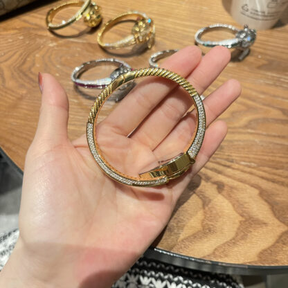 Bulgari Fashion Snake Bracelet Watch - Image 8