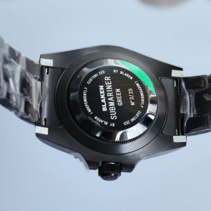 Rolex BLAKEN Submariner Series! Night Black Simple Casual Style - Rolex Carbon Black Steel King - Image 8
