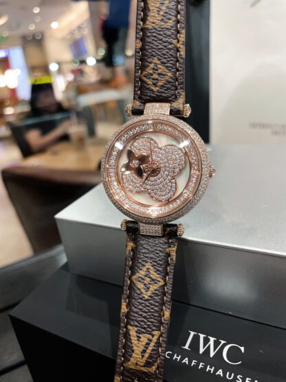 Louis Vuitton full diamond jewelry watch - Image 8
