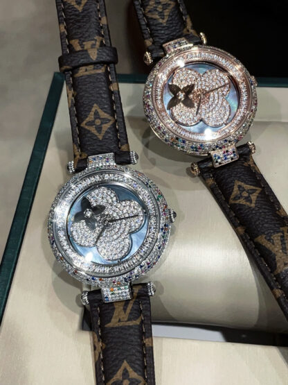 Louis Vuitton full diamond jewelry watch - Image 8