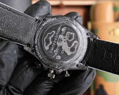 Rolex Cosmochronograph Daytona Series Carbon Fiber Luminous Case Custom Edition - Image 8