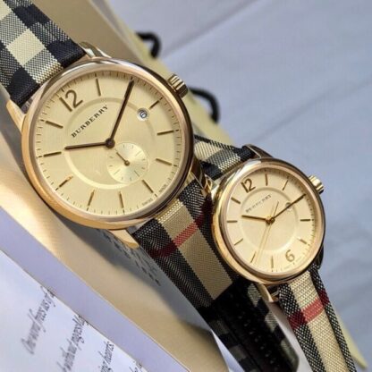 Burberry Classic Vintage Quartz Pair of Watches - Image 9