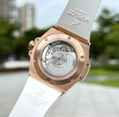 Hublot Big Bang "One Click" Stainless Steel Rainbow Watch - Image 8
