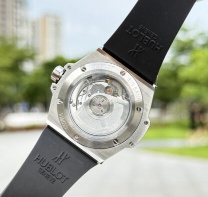 Hublot Big Bang "One Click" Stainless Steel Rainbow Watch - Image 8