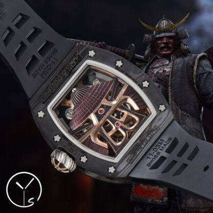 RichardMille rm47 integrated tourbillon black warrior watch - Image 8