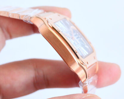 Cartier Santos Skeleton Series Mechanical Watch - Image 8