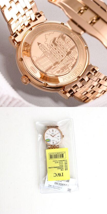 IWC Portofino series steel strap men's watch - Image 8