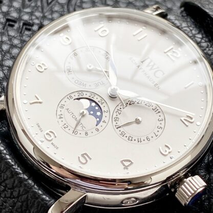 IWC Portuguese series multi-function moon phase 6-pin watch - Image 8