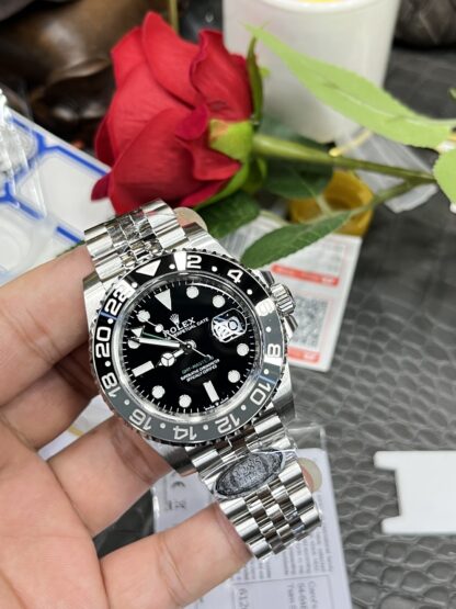 Rolex Greenwich Series Grey-Black Small Green Hands GMT 40mm - Image 8