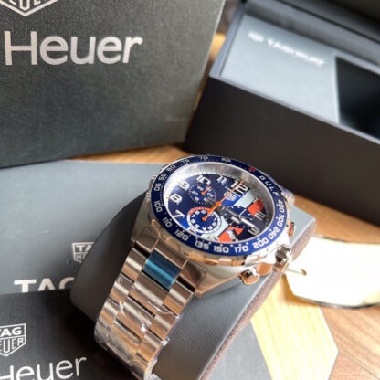 TAG Heuer F1 series GULF quartz men's steel strap watch - Image 5