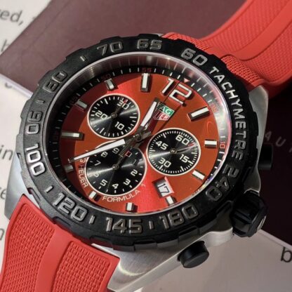 TAGHeuer Temperament Quartz Steel Band Watch - Image 7