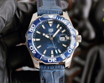 TAGHeuer Tortoiseshell Pattern Bezel Aquaracer Automatic Watch - Image 8