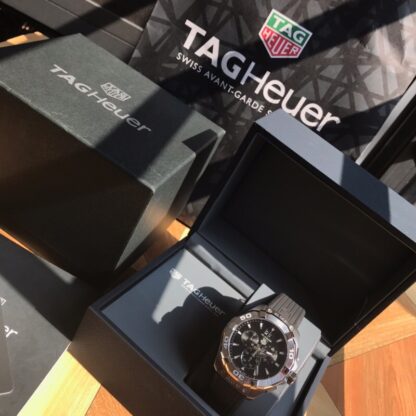 TAGHeuer Aquaracer Series Quartz Chronograph Men's Watch - Image 7