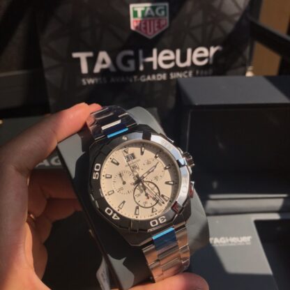 TAGHeuer Aquaracer Series Quartz Chronograph Men's Watch - Image 7
