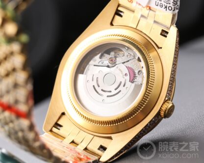 Rolex Logbook with Full Diamonds - Rich and Luxurious Edition - Image 8