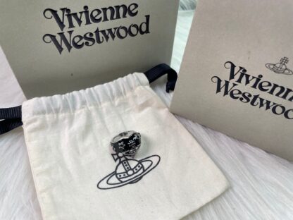 Vivienne Westwood Heart Enamel Ring - Image 8
