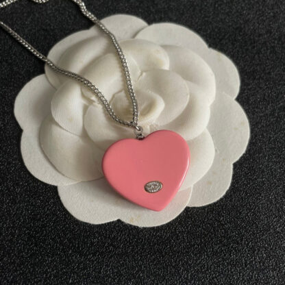 Chanel Love Double C Necklace - Image 6