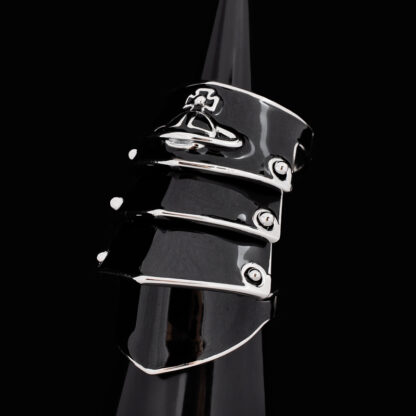 Vivienne Westwood lacquered four-section ring - Image 8