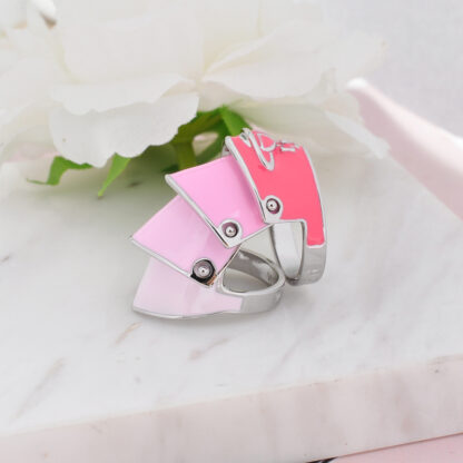 Vivienne Westwood lacquered four-section ring - Image 7