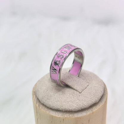 Vivienne Westwood lacquered letter ring - Image 8