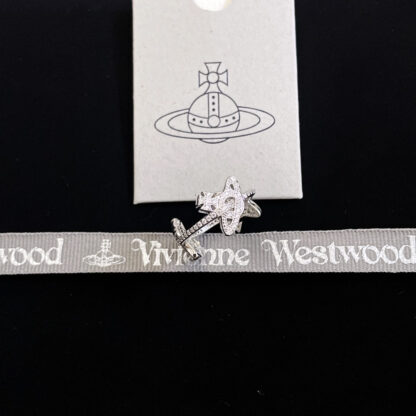 Vivienne Westwood Full Diamond 3 Saturn Ring - Image 7