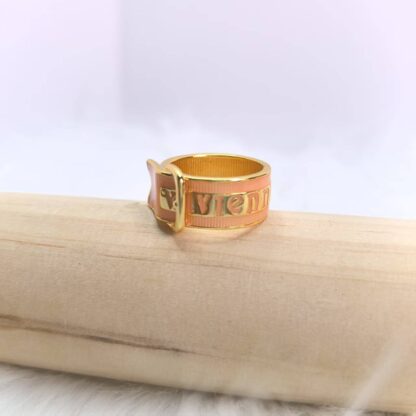 Vivienne Westwood belt epoxied ring - Image 8