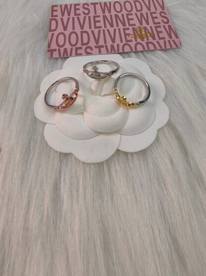 Vivienne Westwood Small Saturn Ring - Image 8