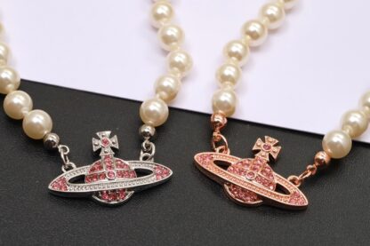 Vivienne Westwood cameo pearl necklace - Image 8