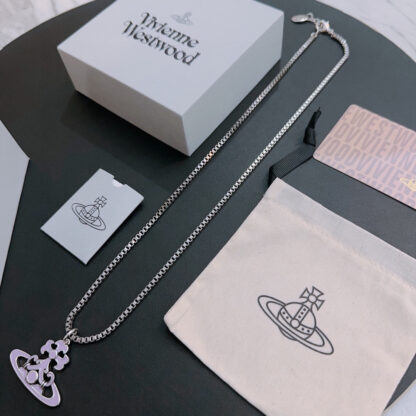Vivienne Westwood classic large Saturn necklace unisex - Image 7