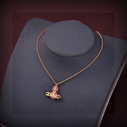 Vivienne Westwood Saturn Necklace - Image 8