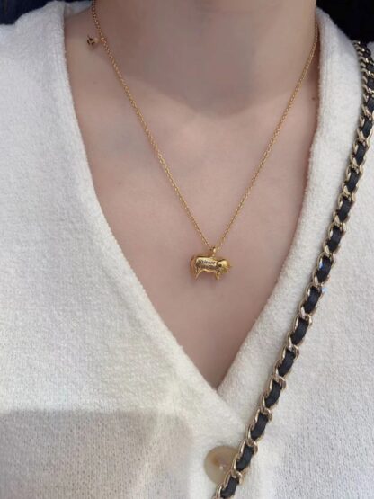Vivienne Westwood pig necklace - Image 6