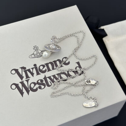 Vivienne Westwood Planet Drop Necklace - Image 8