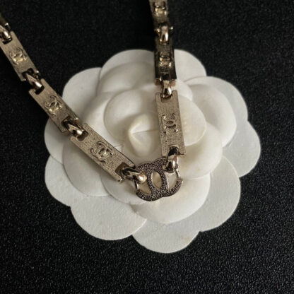 Chanel exquisite and elegant double C necklace - Image 6