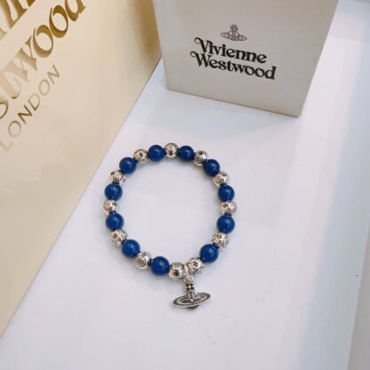 Vivienne Westwood Agate Thai Silver Bracelet - Image 8