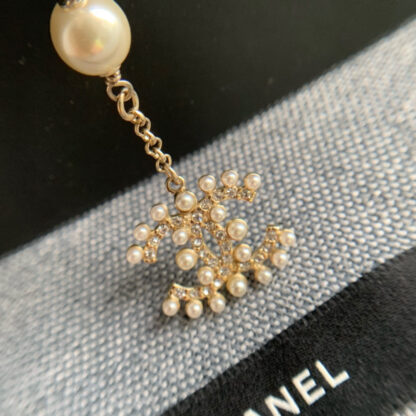 Chanel Tassel Flower Pendant Sweater Necklace - Image 7