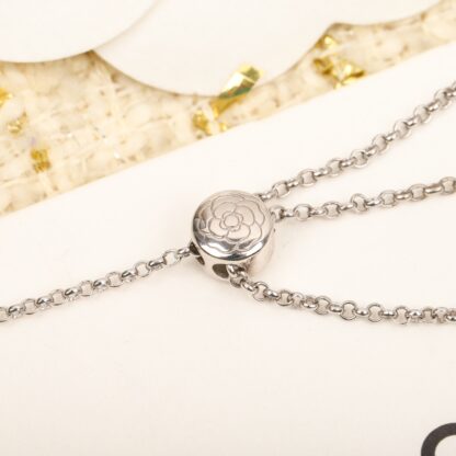 Chanel Fashion Camellia Necklace - Image 8