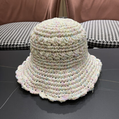 Dior colorful straw bucket hat - Image 10