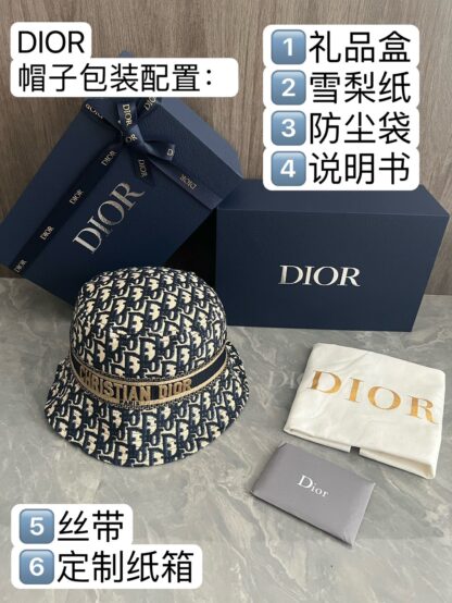 Dior embroidered bucket hat - Image 10