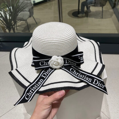 Dior exquisite bow sun hat - Image 9