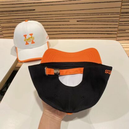 Hermès Unisex Canvas Baseball Cap - Image 9