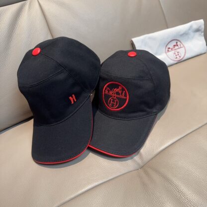 Hermes canvas baseball cap - Image 9