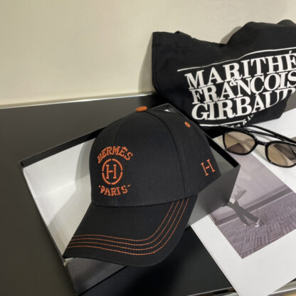 Hermes canvas baseball cap - Image 8
