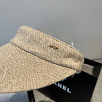 Dior hollow peaked cap sun headband - Image 10